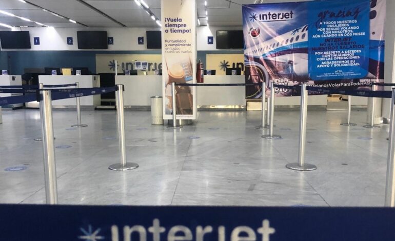 Interjet suspende 24 vuelos en dos días