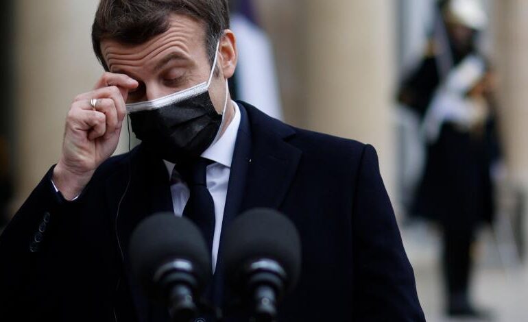 Emmanuel Macron, presidente de Francia, da positivo a COVID-19