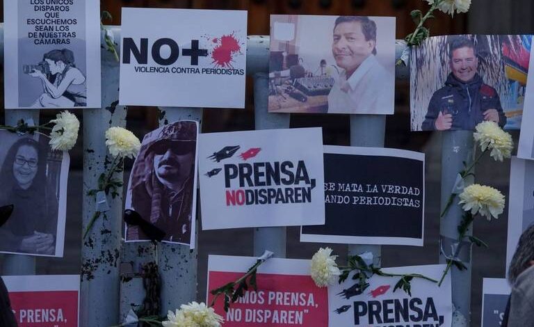 Disminuyen asesinatos de periodistas en 2023; delitos a la baja en Latinoamérica: RSF