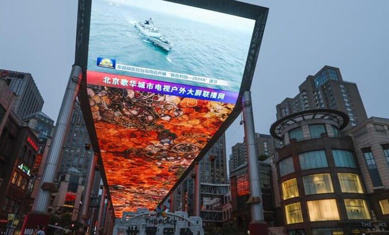 China realiza ejercicios militares en torno a Taiwán en “castigo” por sus anhelos soberanos