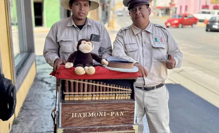 Tradición viva: organilleros visitan Parral para compartir su música e historia