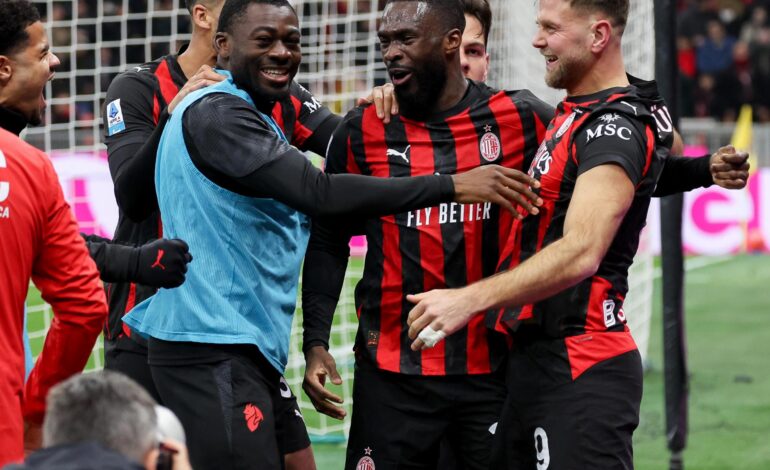 Fullkrug le da victoria 1-0 al AC Milan contra el Lecce