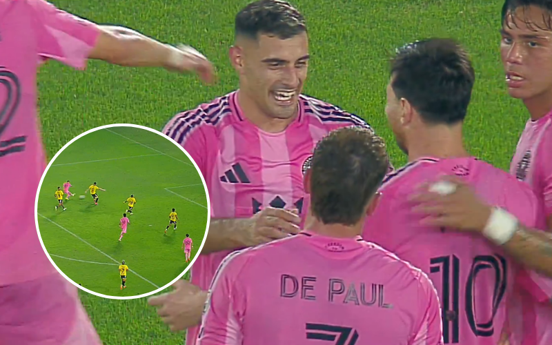 VIDEO Berterame y su primer gol con Inter Miami: asistencia de Messi